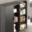 Armoire de cuisine avec 2 grands tiroirs et support à épices à 8 portes-1729724633