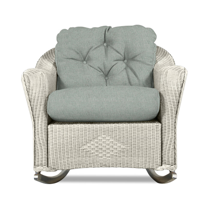 Reflections Outdoor Rocker Chair, Beach Navy, Linen