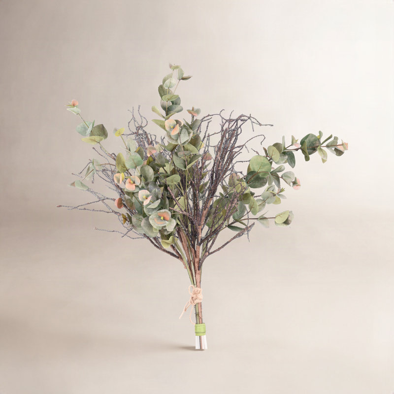 Tige de jet artificielle Jefferson, fausses branches pour remplisseur de vase, Vert