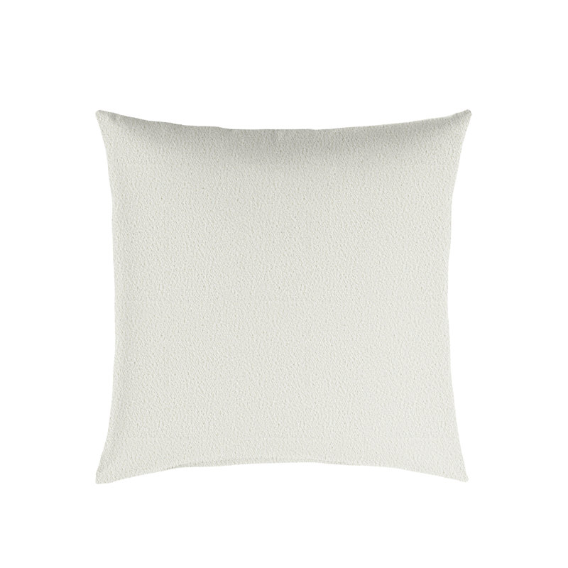 Housse et insert de coussin intérieur / extérieur en polyester Harbourside, 22 po x 22 po, Neige
