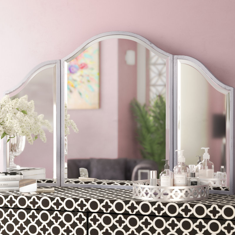 Briel Wood Flat Floor Mirror