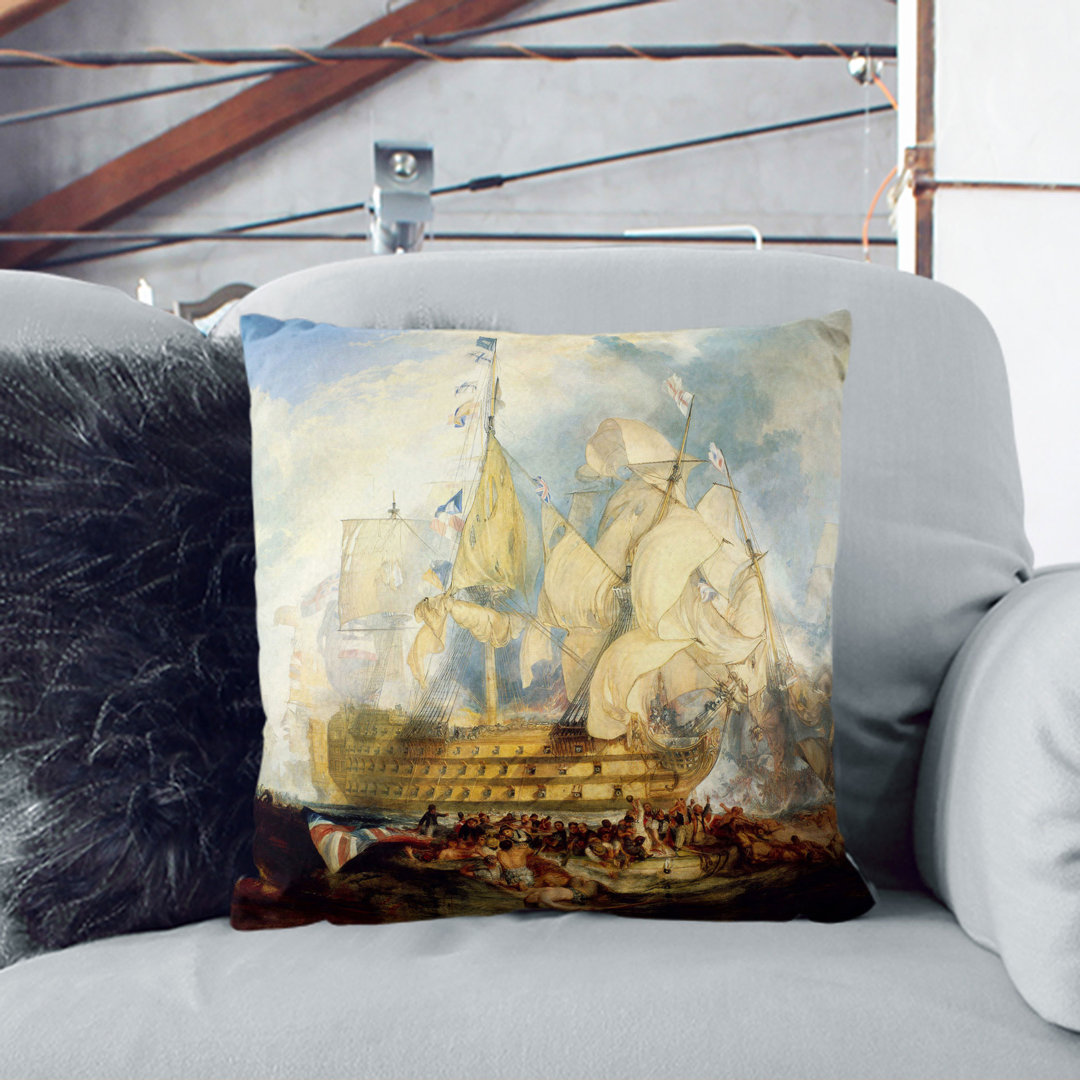 The Battle of Trafalgar Scatter Cushion