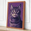 Tabby Gaze Modern - Wrapped Canvas-791692040-791692041