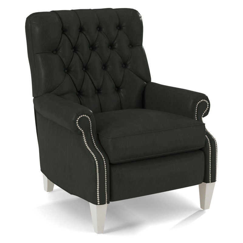 Recliner, White, Salvador Asphalt