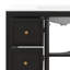 Meuble-lavabo de 36 po avec lavabo en céramique, armoire de rangement avec 2 portes en verre à fermeture en douceur et trois tiroirs