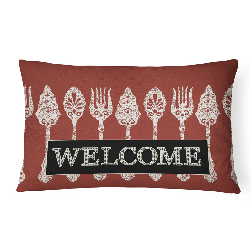 Coussin décoratif intérieur/extérieur pour les cuillères de service
