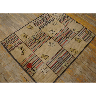 Tapis crocheté One-of-a-Kind American