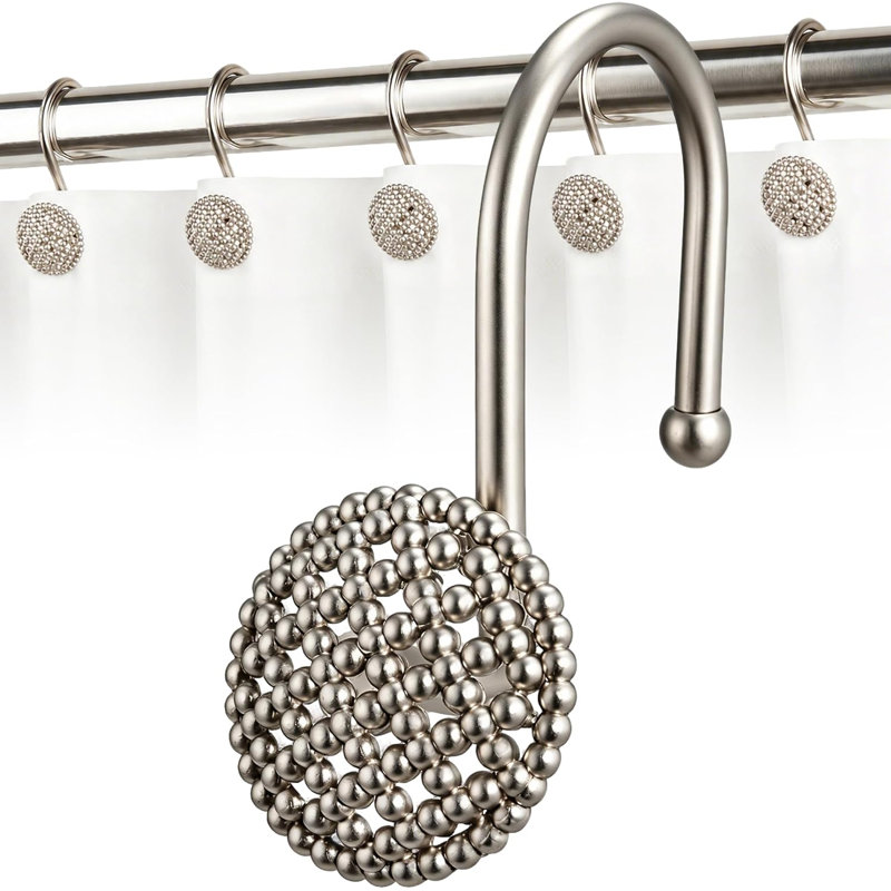 Zinc Shower Curtain Hook