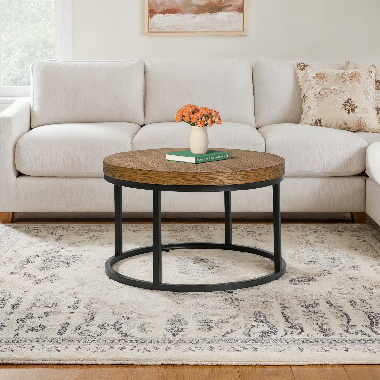 Alexios 30" Oak Coffee Table
