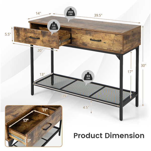 Dimensions du produit