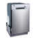 18" 52 dBA Built-In Full Console Dishwasher