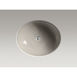 Whist Oval Glass Undermount Bathroom Sink