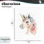 «Dreamy Pastel Unicorn», plaque murale par LSR Design Studio