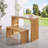 Versatile Dining Set with Tempered Glass Top for Various Rooms