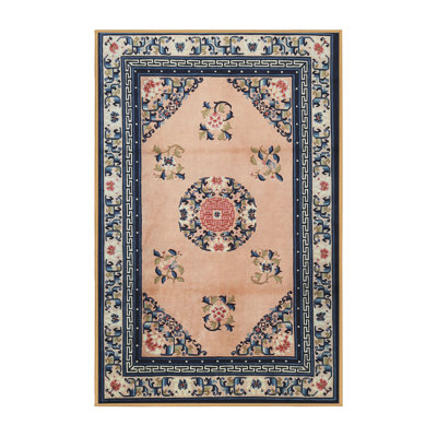 Tapis traditionnel bleu / beige Fusaro
