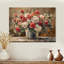 «Barnyard Blossom Arrangement At The Barn I» - Assortiment de bouquets de bois, art mural - sur bois de pin naturel-340319206