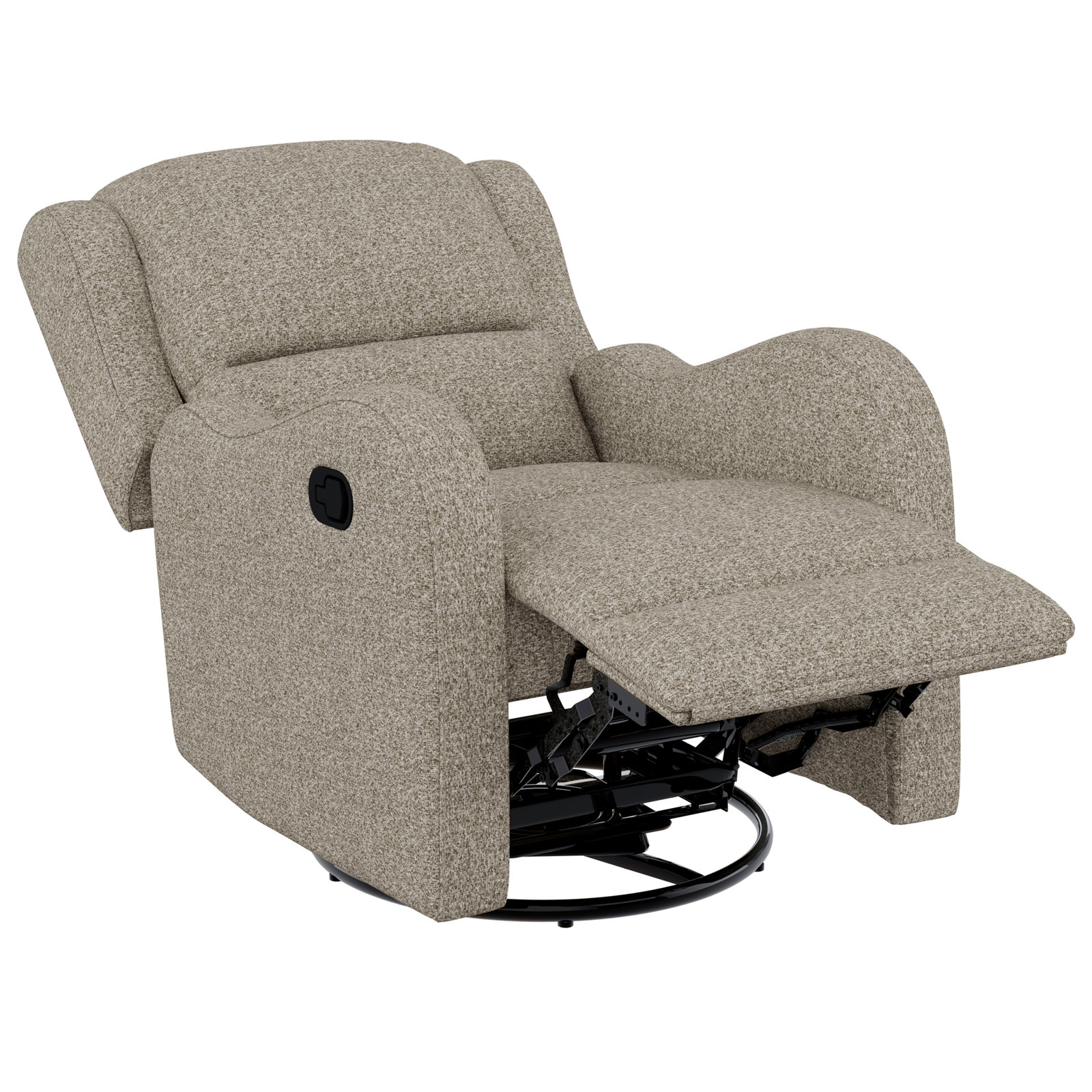 Pastiche 30" Manual Recliner, Mesa Mélange Textured Weave