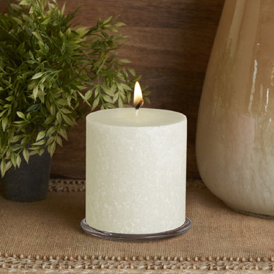 Timberline Unscented Pillar Candle