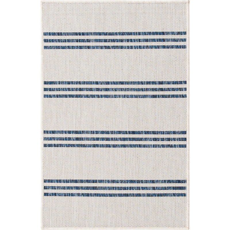 Tapis intérieur / extérieur Jill Zarin Anguilla, Rectangle 2 pi x 3 pi 1 po
