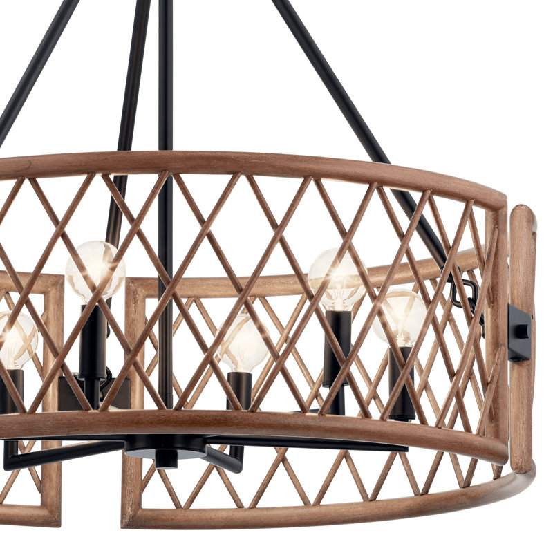 Lustre / Luminaire suspendu 6L , Palmier