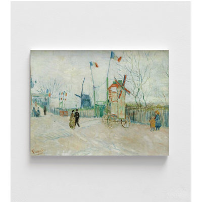 Le Moulin A Poivre By Vincent Van Gogh, Moulin Wall Art, French Oil Painting Print, Van Gogh Scenery Art, Classic Oil Painting Print