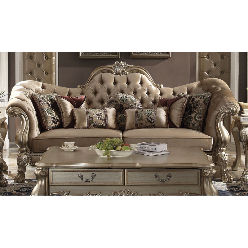 Dresden 95'' Velvet Sofa