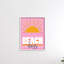 «Beach Days Quote Rising Sun Ray Horizon» - art textuel-59974860-59974861