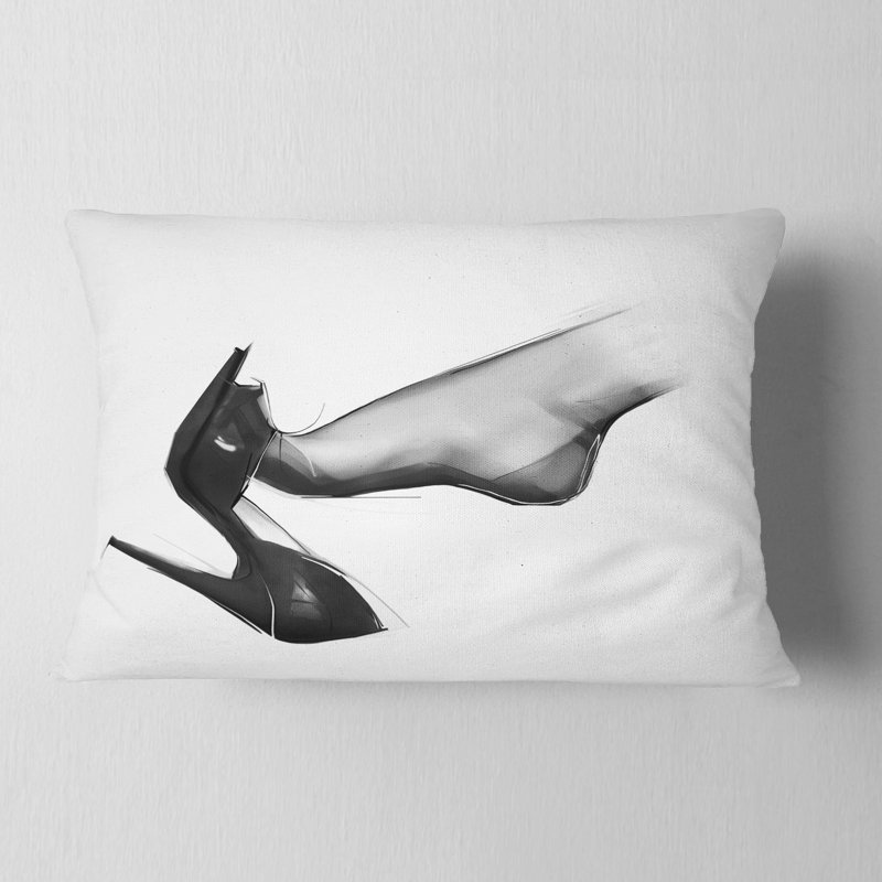 Reversible Throw Pillow, Rectangular, 12" x 20"