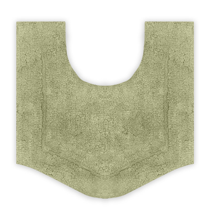 Morissette 100% Cotton Contour Mat 20"x20", Sage