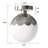 7.87" W 1-Light Globe Semi Flush Mount-756108195