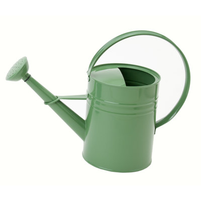 Enameled Galvanized Steel Watering Can 1 Gal.