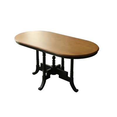 Table de salle à manger ovale l 31,49 po Kaitie