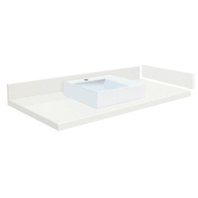 Plateau de meuble-lavabo simple 57,75 po Madison