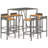 Fayez Bar Set with Stools