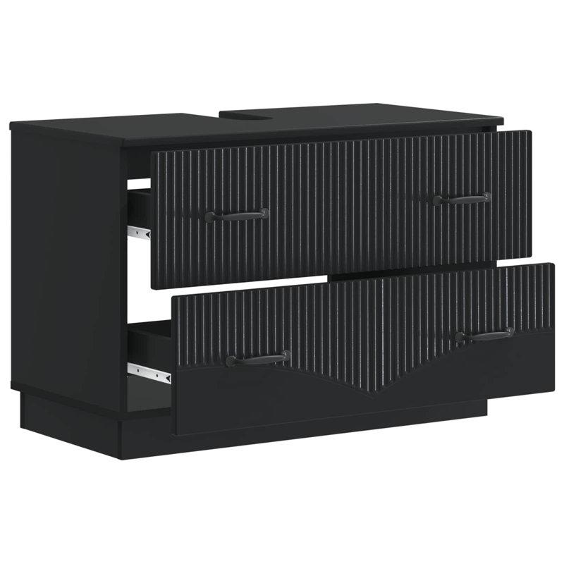 Under Sink Cabinet, Black