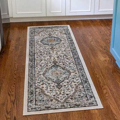 Adelicia Oriental Blue Area Rug