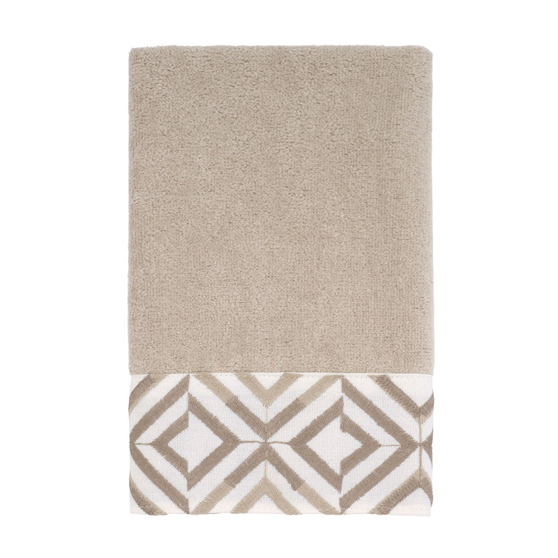 100% Cotton Waffle Fingertip Towel, Linen