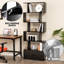Berwaldt 183cm H x 70cm W Geometric Bookcase-1253091130