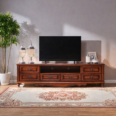 Elegant home storage TV cabinet
