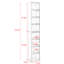 Acklins Freestanding Linen Cabinet-1161450699