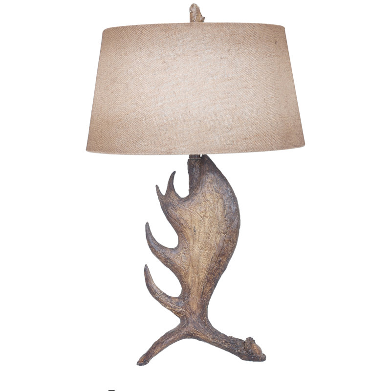Moose Shed Resin Tripod Lamp