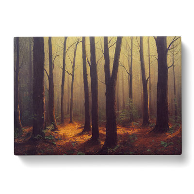 Inspiring Forest - Wrapped Canvas