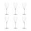 Miravel 220ml Handmade Crystal Flute Set