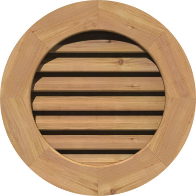 Grille d'aération en cèdre