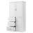 Tall And Wide Storage Cabinet With Doors, Entry Way Cabinet, Accent Cabinet With Adjustable Shelf-1105905204