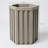 Hexagon Column Planter SM - Grey Brown-1943212909-1943212910