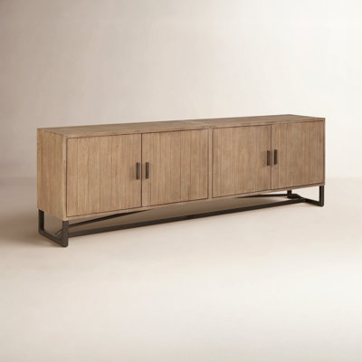 Lopez 79" Pine Entertainment Center