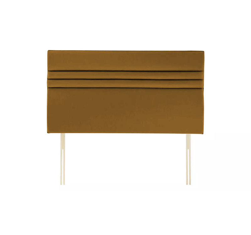Upholstered Headboard, Small Single (2'6), Turmeric