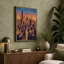 City at Dawn Modern - Wrapped Canvas-1837542875-1837542876