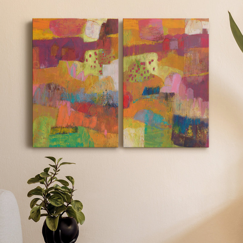 " Custom Stone III " 2 - Pieces, 48" H x 36" W x 1" D